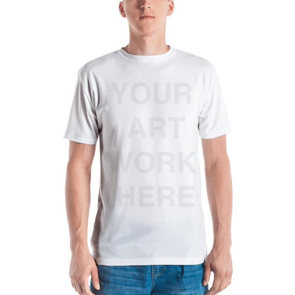 All over printed T-shirt with kids drawing