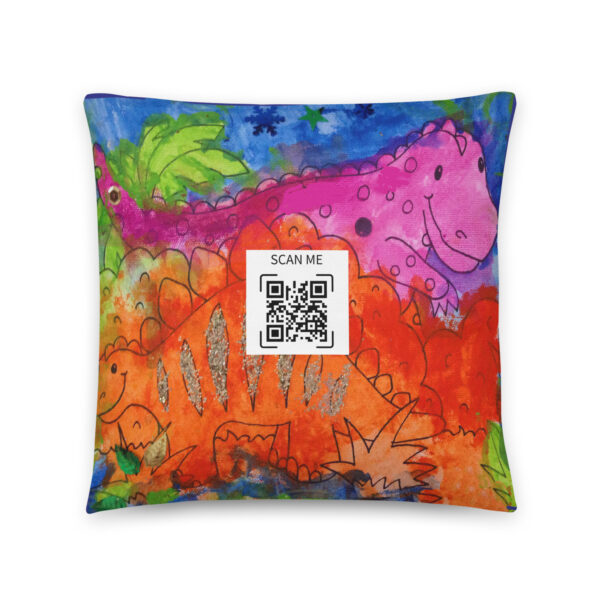Alternative view of Talking Cotton Pillow
